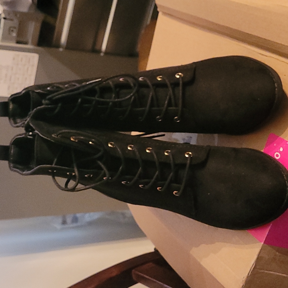 Black boots